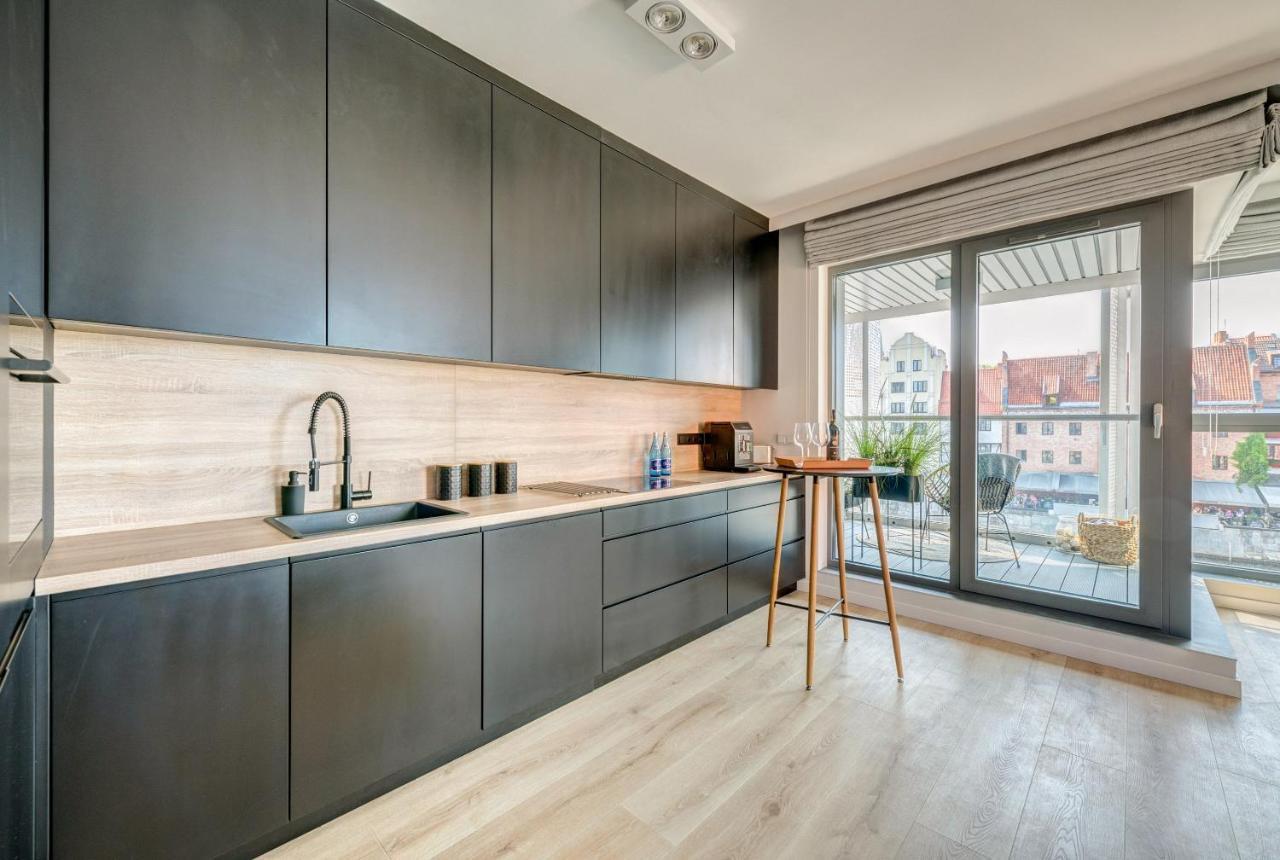 The Black Crane Apartment Gdańsk Exteriör bild